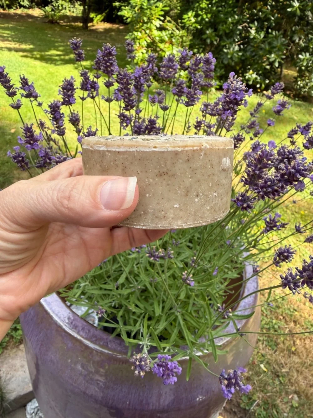 Handmade Purple Smoothie Soap